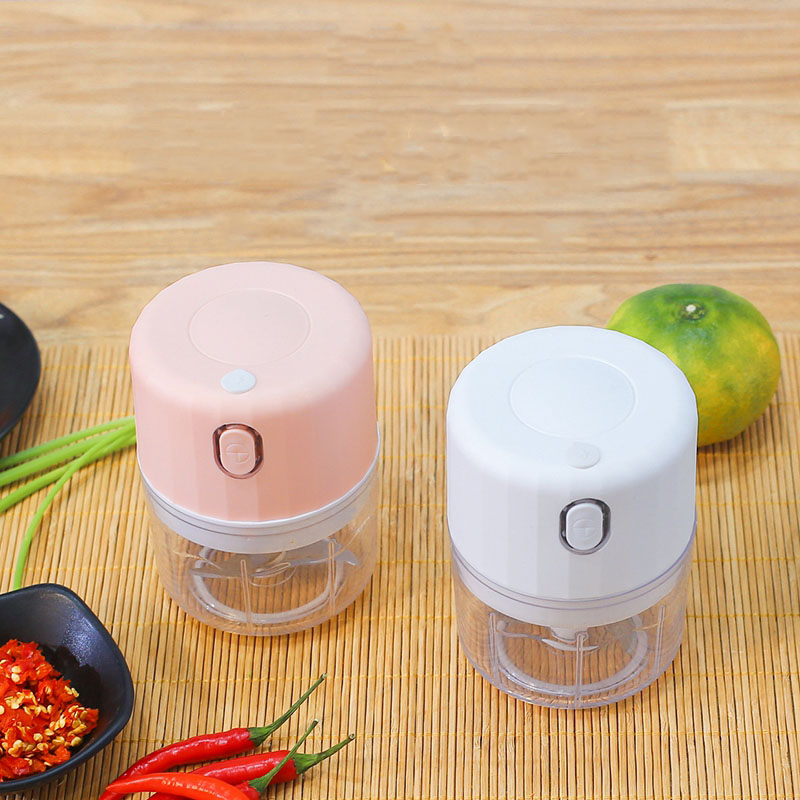 Intelligent Electric Cordless Mini Garlic Chopping Machine Multi Function Vegetable Fruit Cutter Slicer Salad Maker