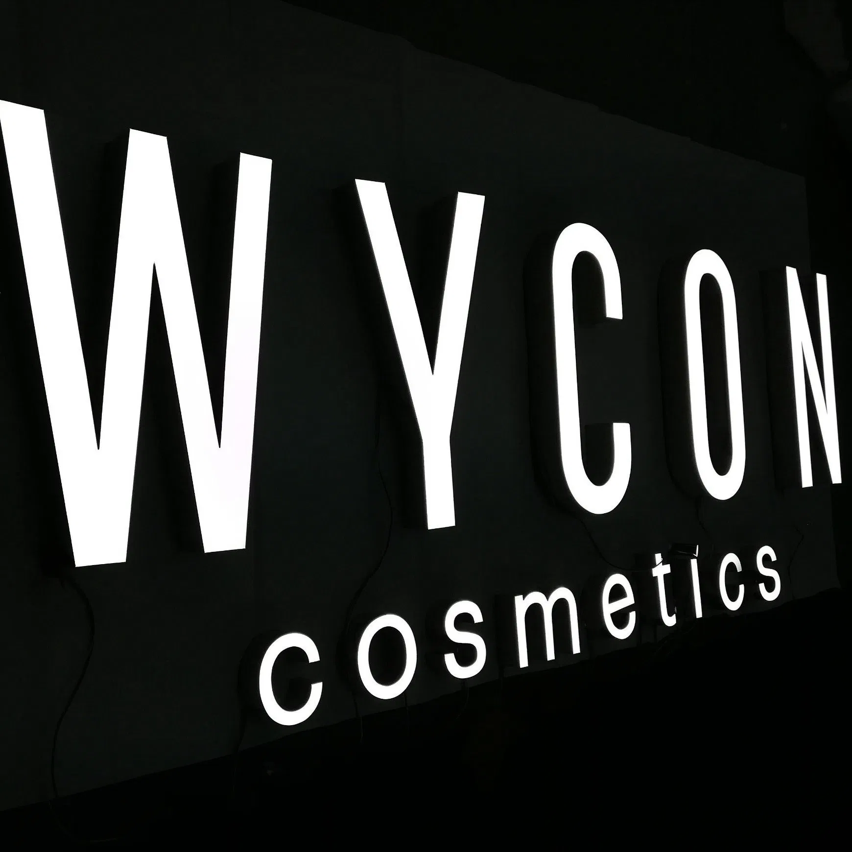 Customize Acrylic Front Lit Signage LED Letter Sign Company Logo for Business