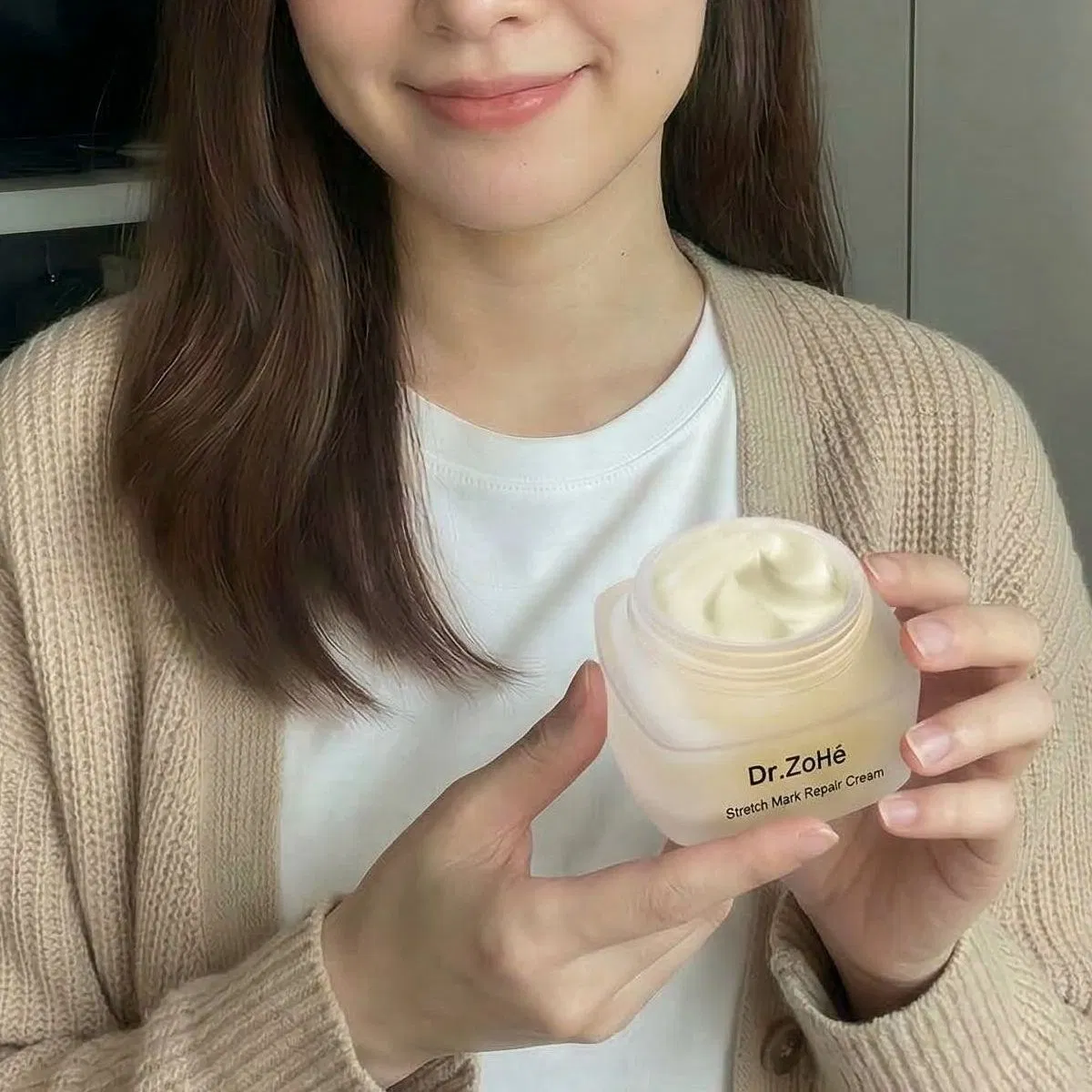 OEM/OEM Recycled Silicon + Deep Sea Fish Oil + Bridge Nut Oil Stretch Mark Cream Repairs Broken Elastic Fibers Promotes Collagen Regeneration