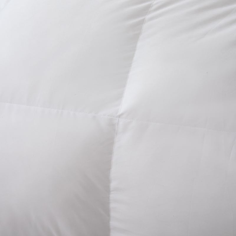 Puffy White Goose Feather Comforter Queen Size Duvet Insert Feather Filled