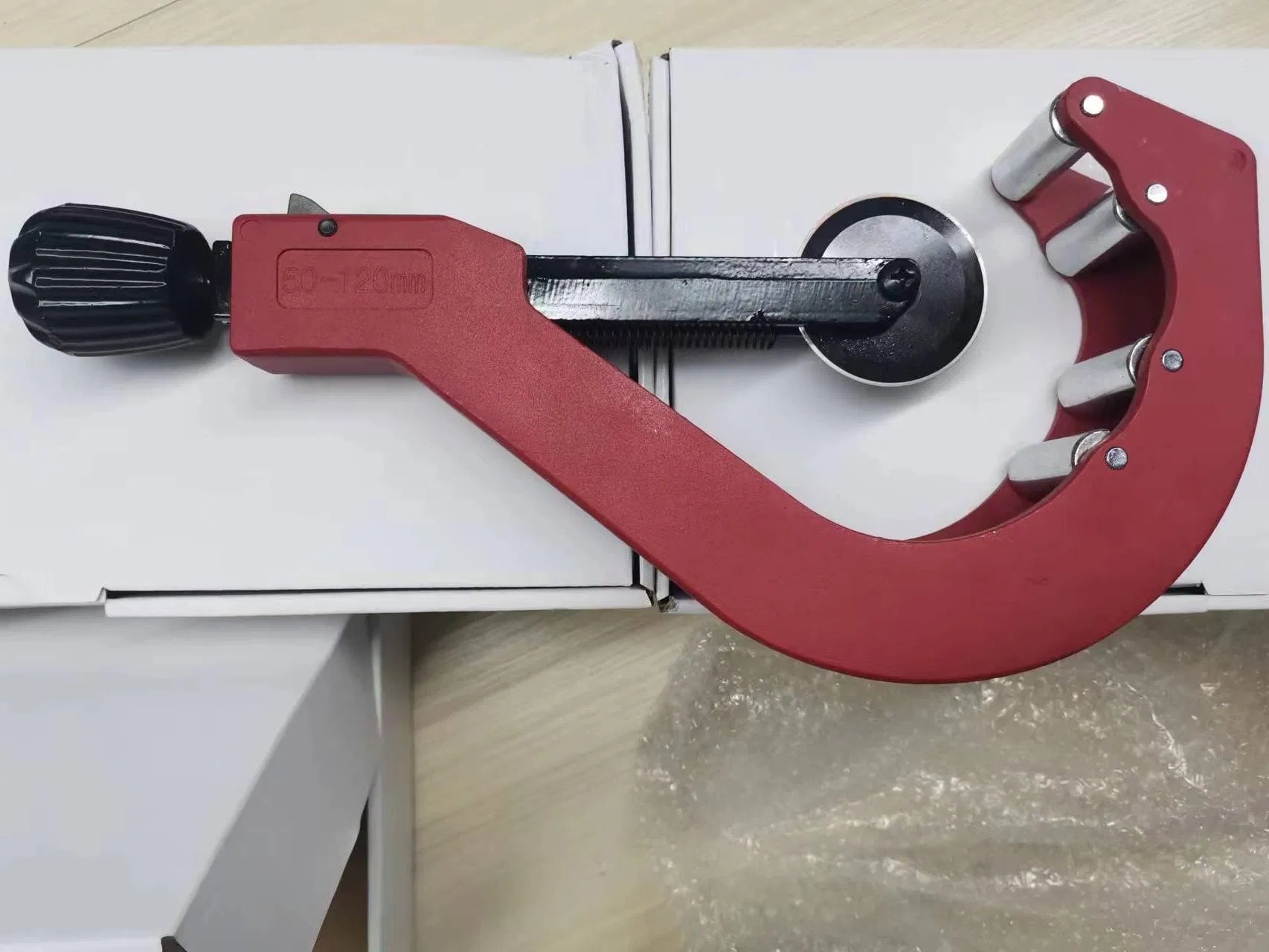 50-110 Rotary Manual PE Pipe Cutter for HDPE PPR PVC Tubes 50-110mm