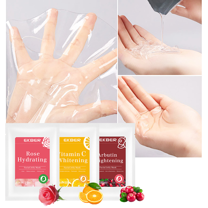 OEM/ODM Vegan Face Care Serum Jelly Face Mask 2022 Moisturizing Anti-Inflammatory Anti-Aging Jelly Mask Series