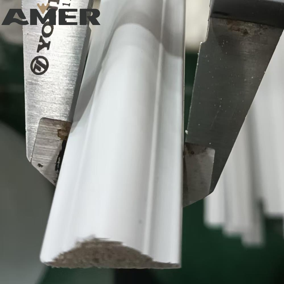 High Durability White Wall Floor Polystyrene Base PS Skirting Board