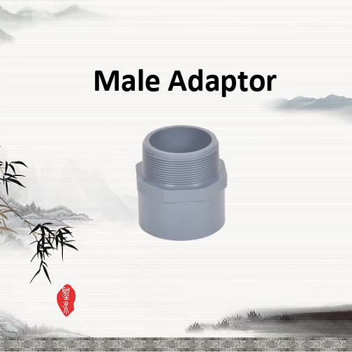 Pn10 PVC Male Adapter 1/2"~4"
