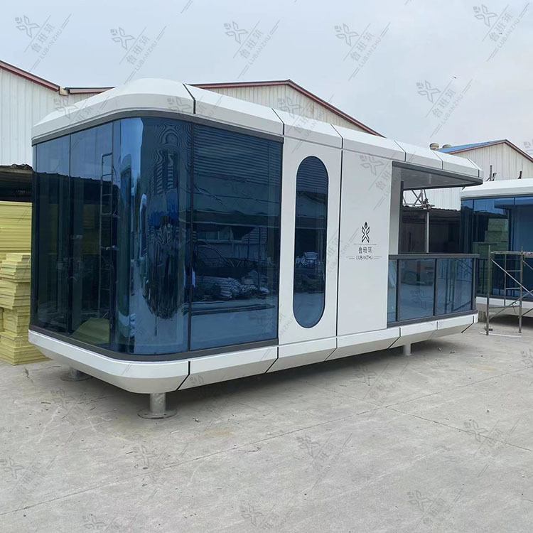 Ready to Ship Mobile Prefab Houses Space Capsule Home Sleeping Pod Capsule House for Living