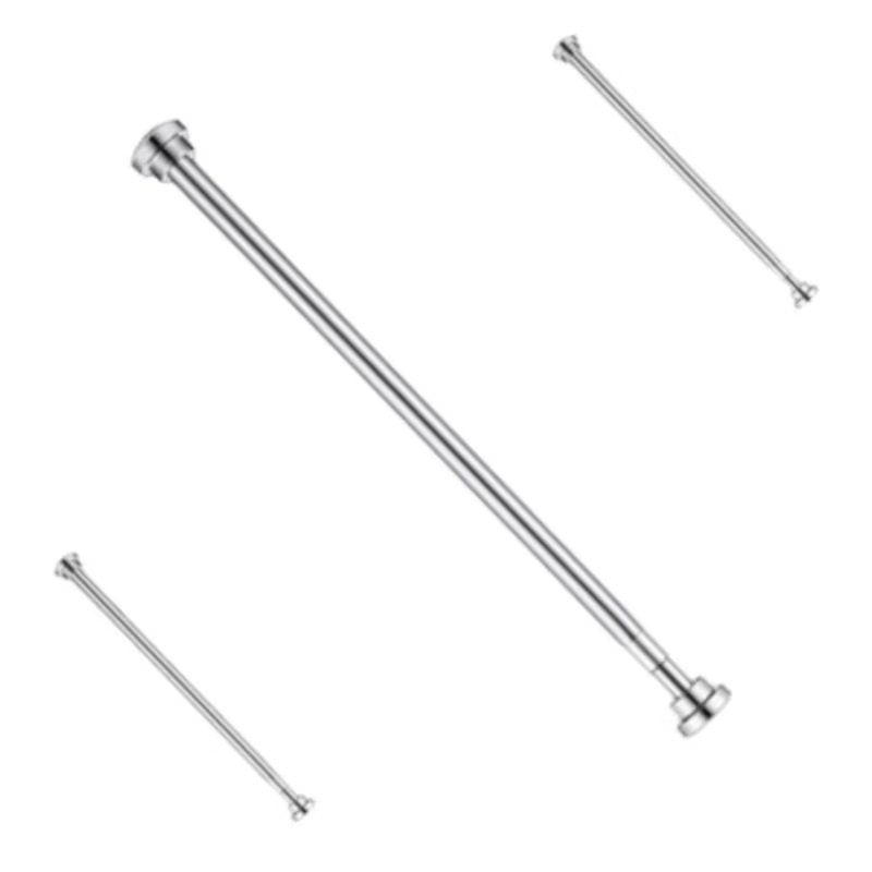 Promotional Spot Supply Anti-Slip Adjustable Spring Shower Curtain Poles