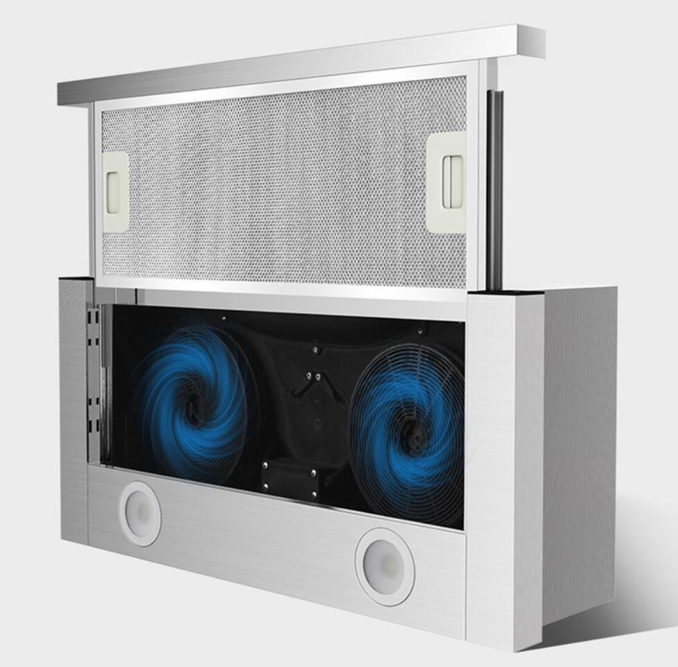 Wholesale Household Built-in Pull-out Top-Mounted Range Hood