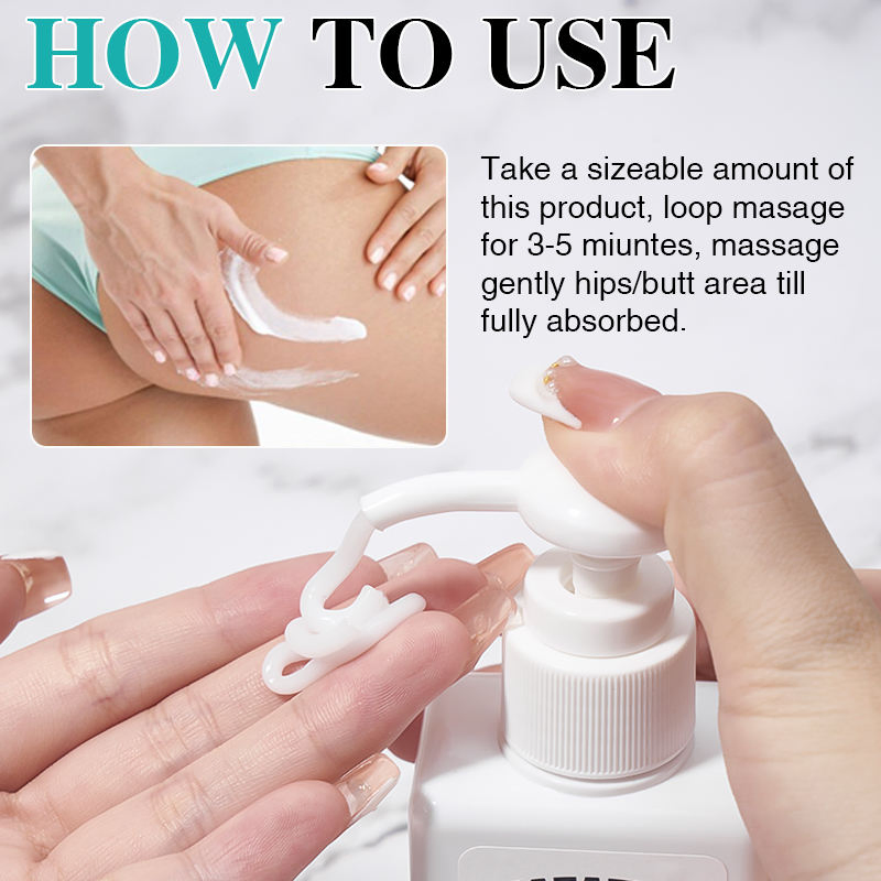 Hot Selling Body Care Butt Enhancement Cream Lift Firming Plumping Hip up Massage Lotion Skincare Buttock Enlargement Body Cream