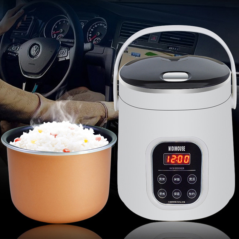 Travel Portable Electric Appliance DC Power 12V Rice Cooker 24V for Truck