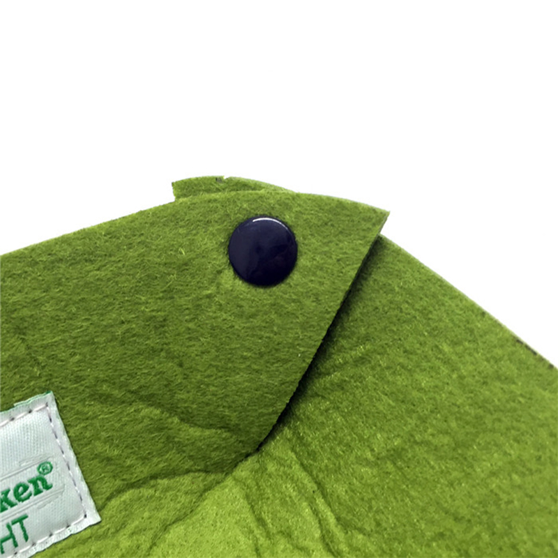 Складная корзина-органайзер из войлока