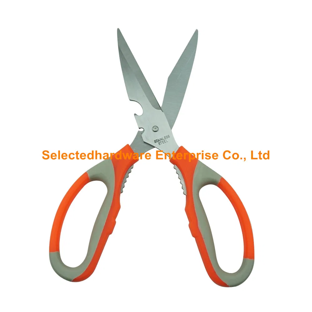 Kitchen Accessories Cooking Scissors TPR Handle Scissors
