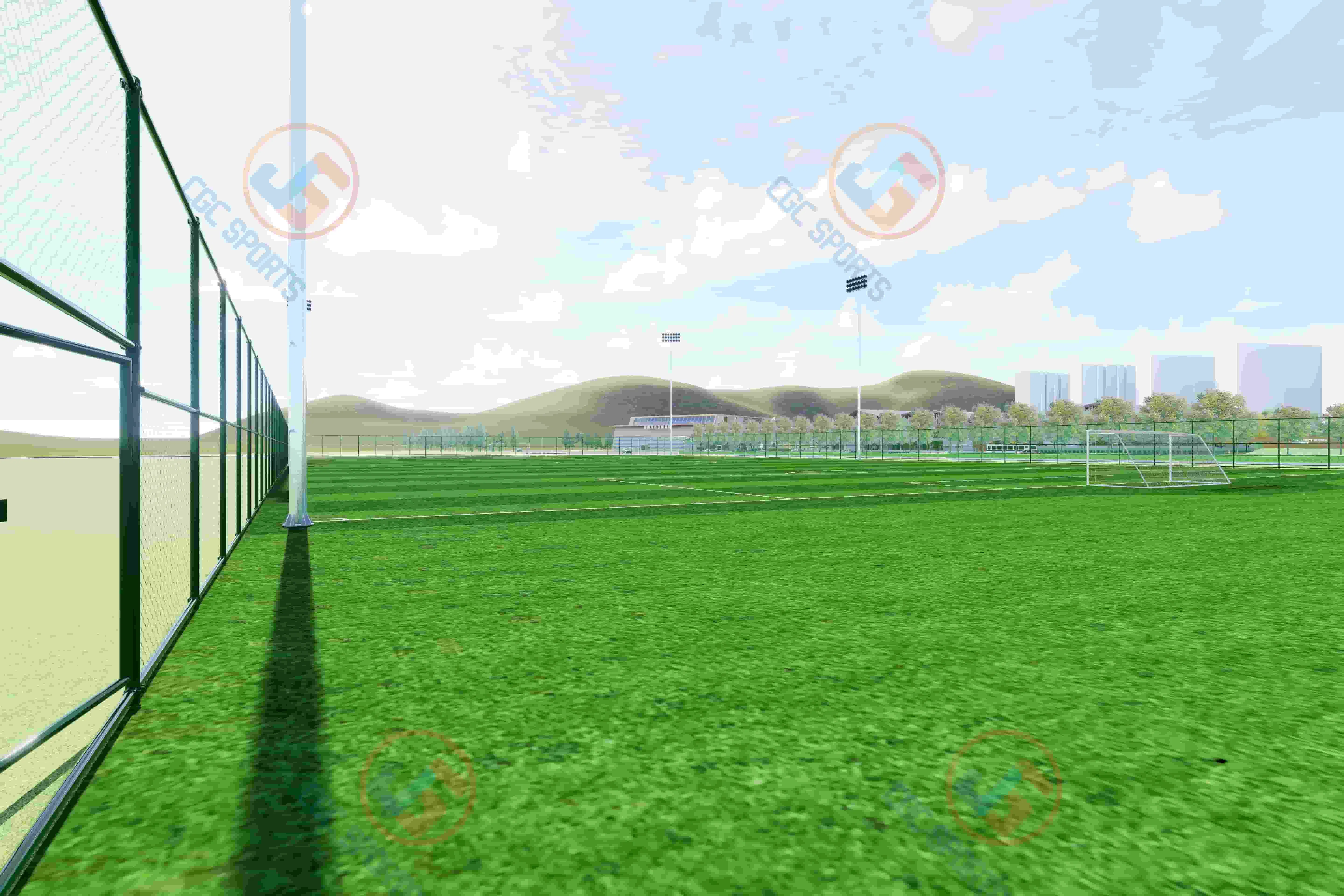 Sport Net Custom Soccer Field Fence for Stadium Training