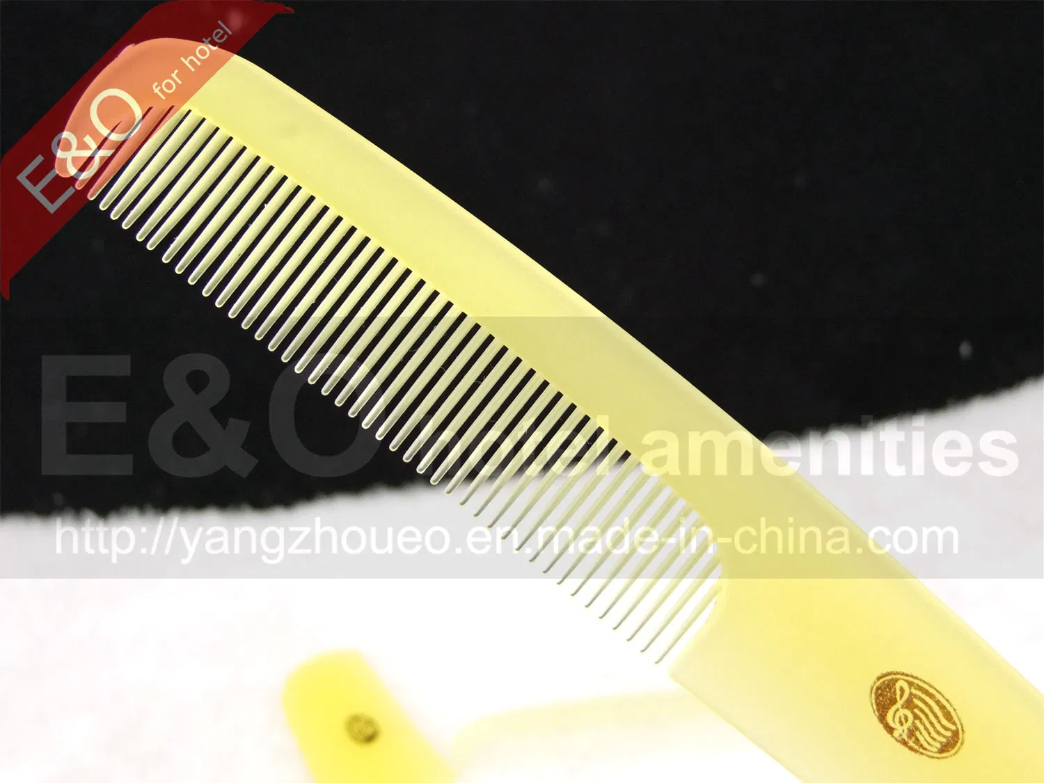 Hot Selling Natural Hair Plastic Comb/ Hotel Comb