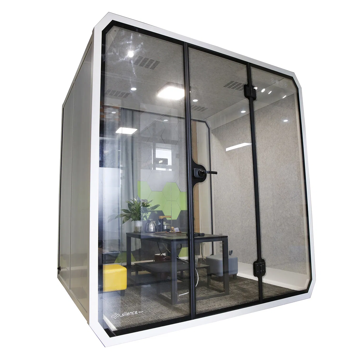 Portable Soundproof Booth Office Meeting Booth Privacy Meeting Soundbox Portable Office Cabin