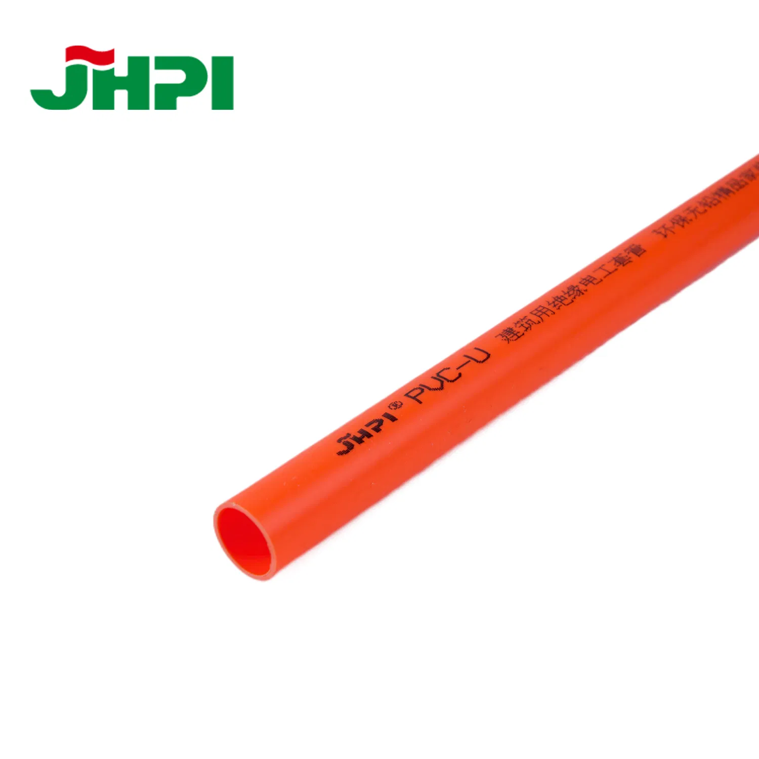 16mm-32mm Red Flame Retardant Light Insulation Fireproof Electrical PVC Pipe for Home Protection