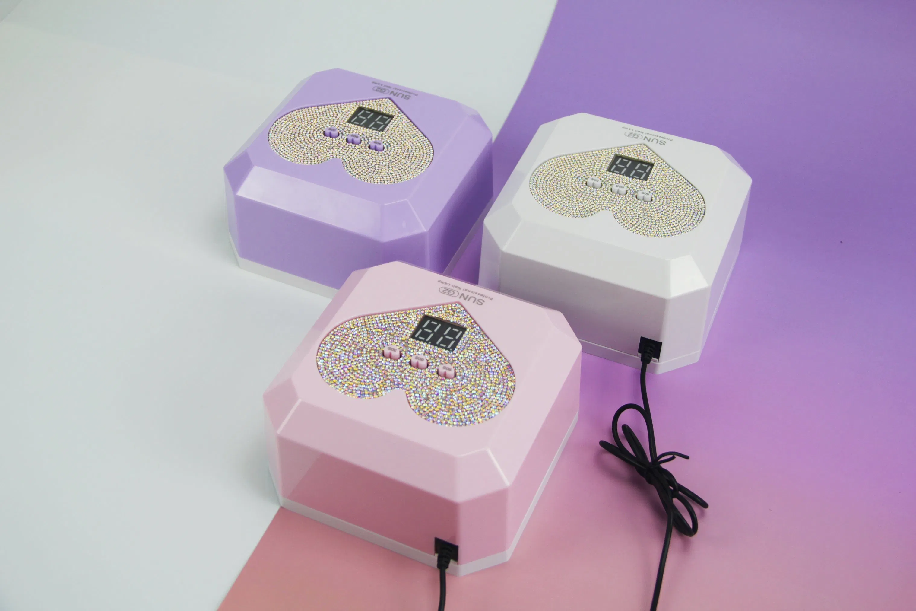 2025 New Portable LED Gel UV USB Rechargeable Nail Dryer