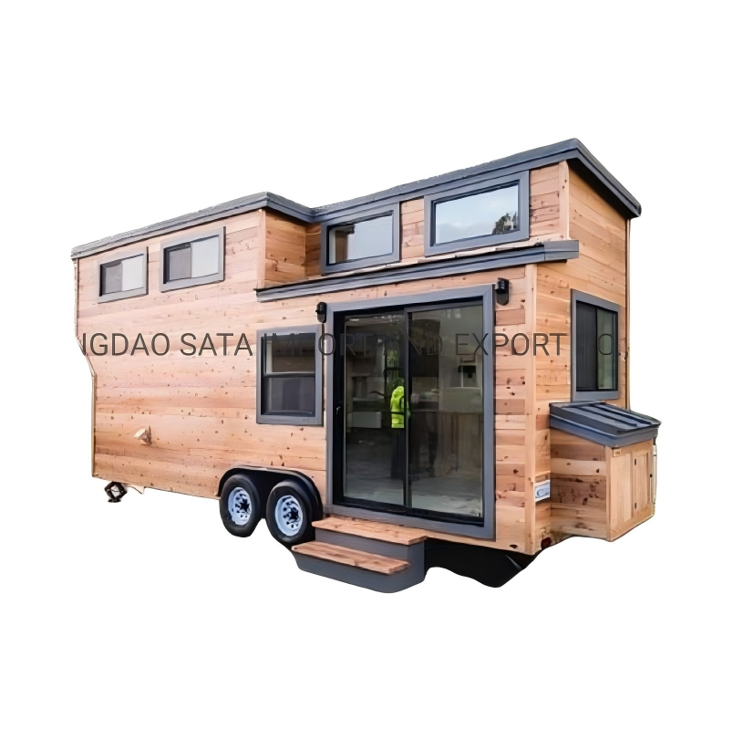 Prefab Modern Tiny House Caravan Travel Trailer