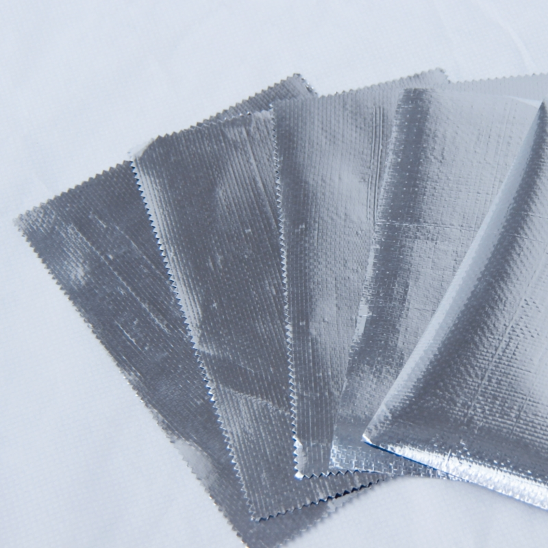 Material Woven Aluminum Foil Insulation Woven Foil