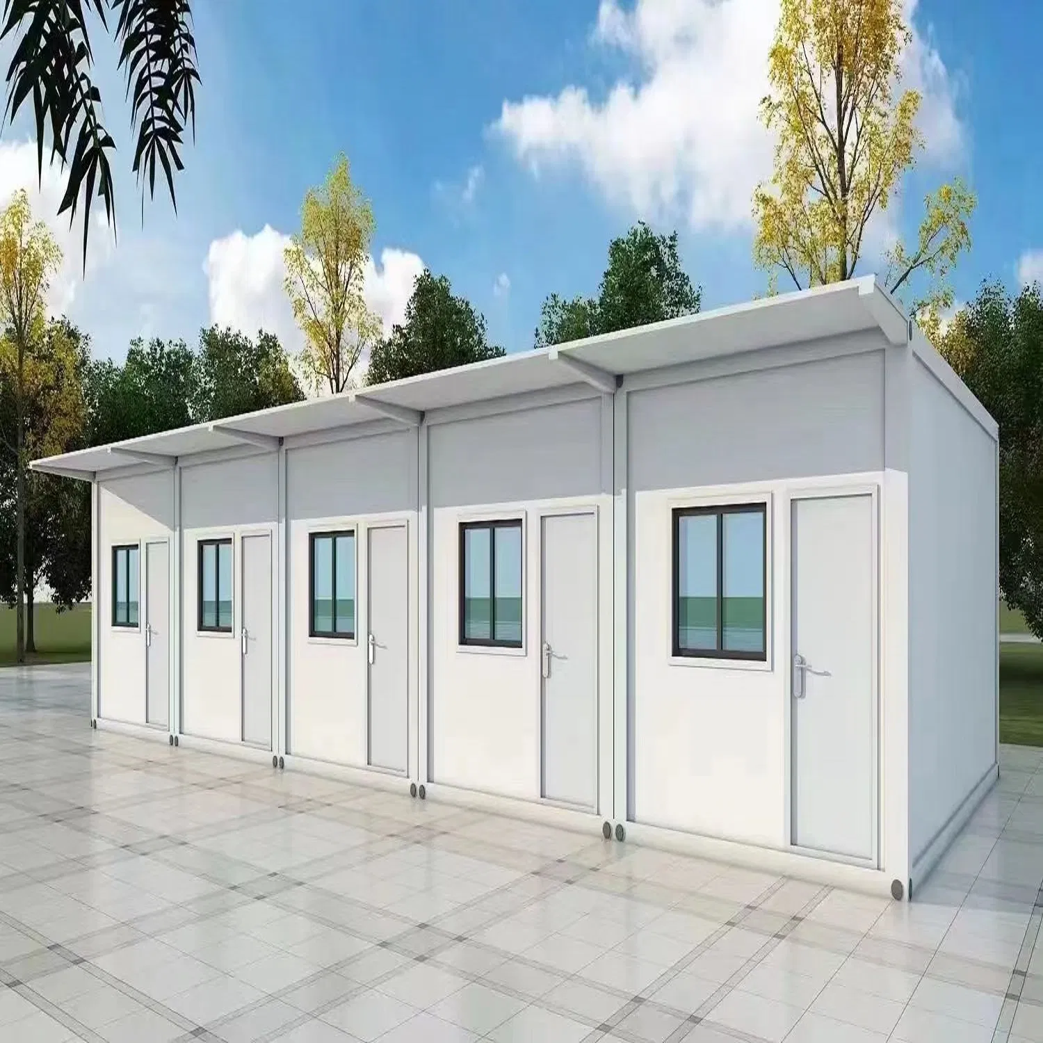 Modern Ready-Made Mobile Houses Are Affordable for Living, Foldable Prefabricated Houses Are Easy to Assemble, and Foldable Container Houses