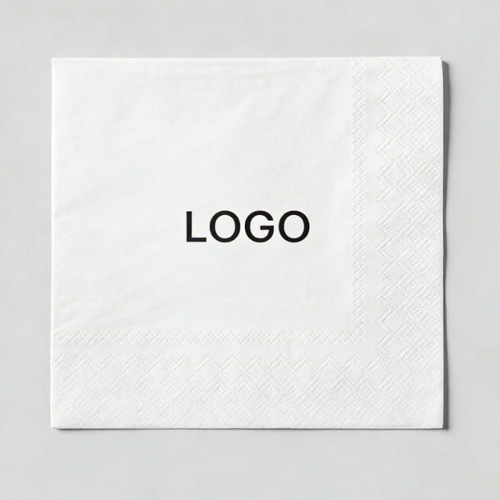 Linen Feel Disposable Guest Airlaid Napkin for Hotel Bathroom