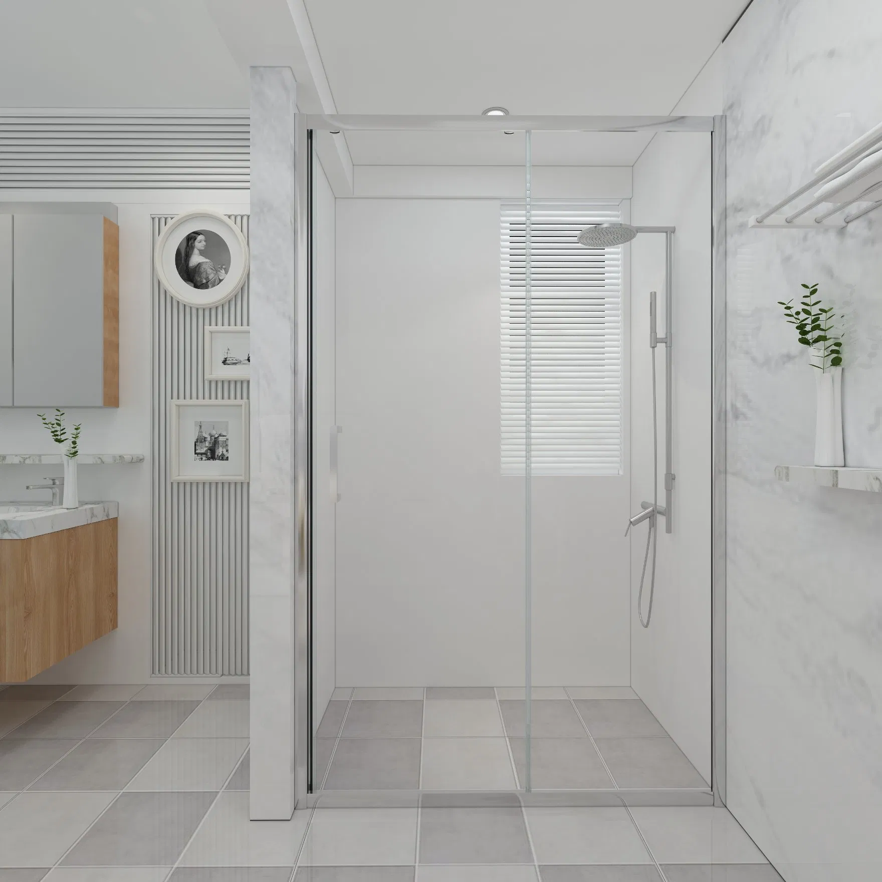 Bathroom Cabin Shower Enclosure Steam Room