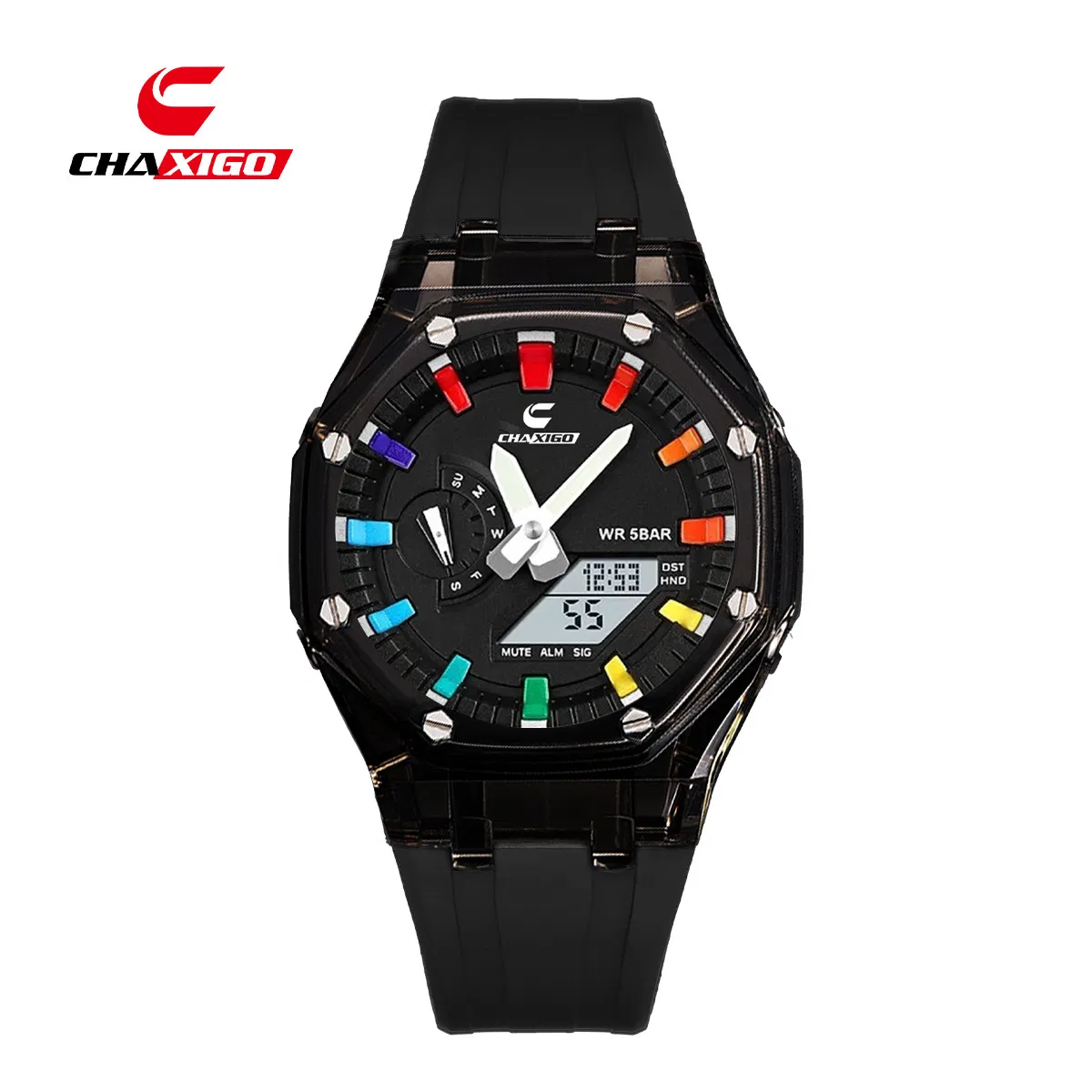 Chaxigo Men's Business Watch Luminous Waterproof Quartz Wristwatch for Men