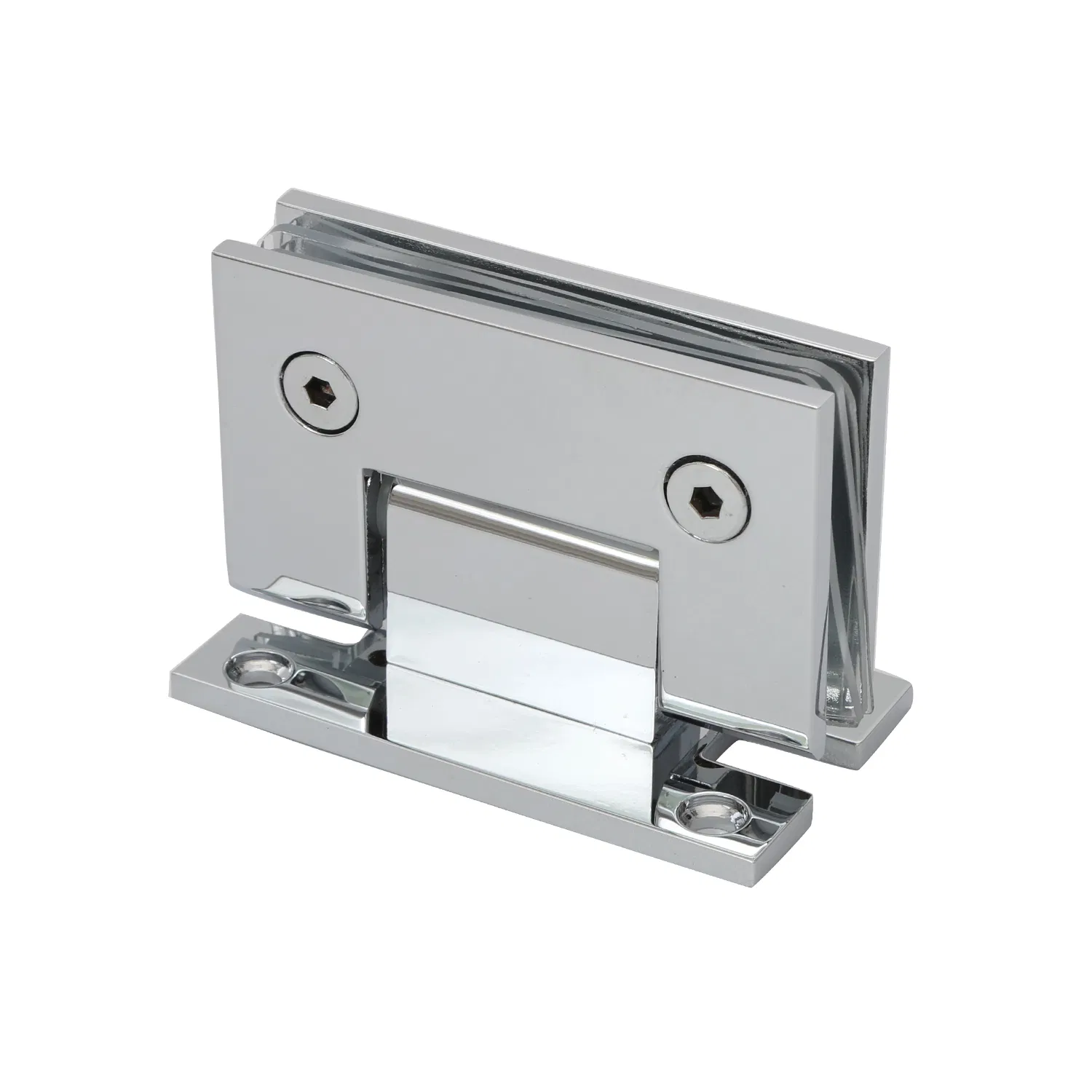 Crl Type Full Solid Brass H Bottom Plate Hinge Wall to Glass Hinge