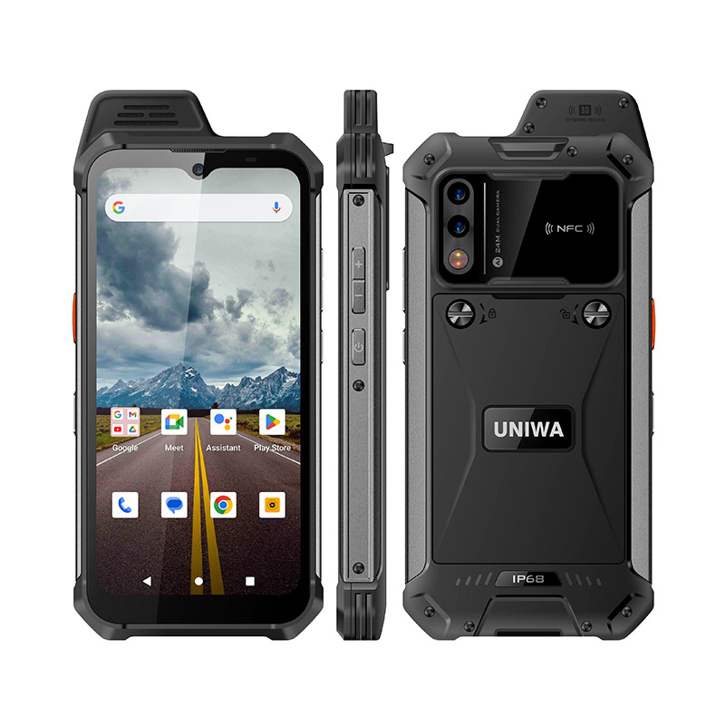 Защищённый смартфон Uniwa W999 8/128GB, IP68, Android 13