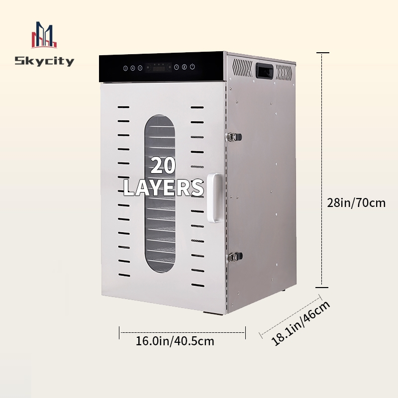 Home or Commercial Use Fruit and Vegetable Dehydrator for Food Processing