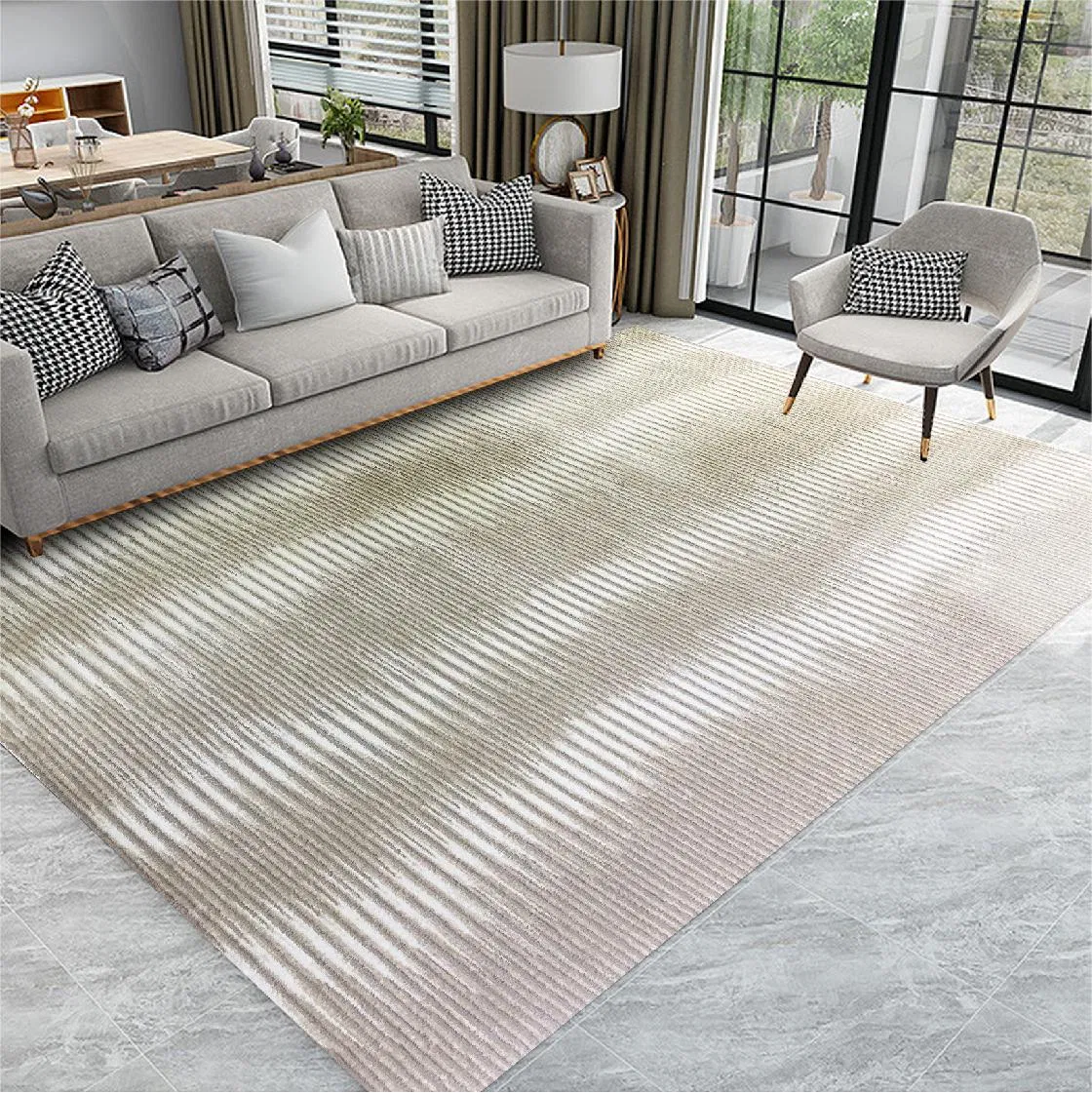 Shandong Factory Custom Colorful Mat Wliton Carpet Home Decorative Living Room Guest Room Rectangles Shaped Area Rug