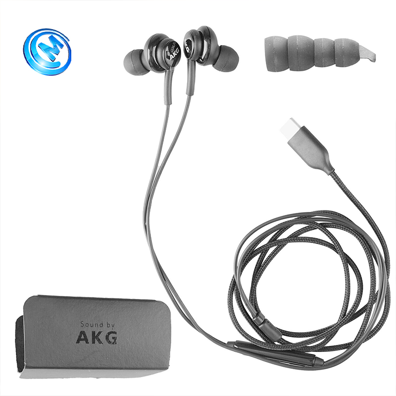 Type C Headphones Earphones Earbuds for Samsung S21 Ultra S20 Fe Note 20 S10