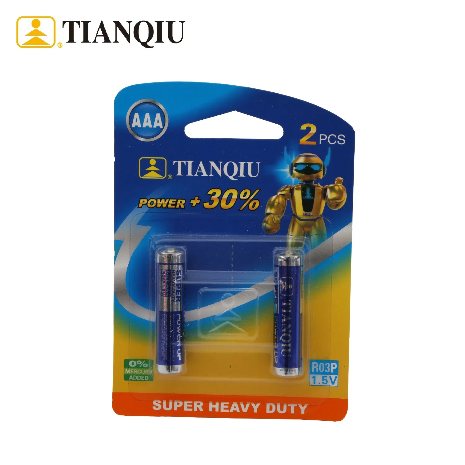 Батарейки AAA Tianqiu Power up R03 1.5V (угольно-цинковые)