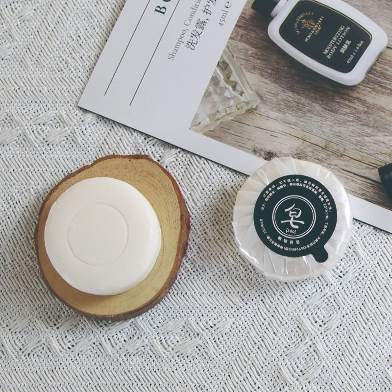 Mini Hotel Round Soap with Customized Scents
