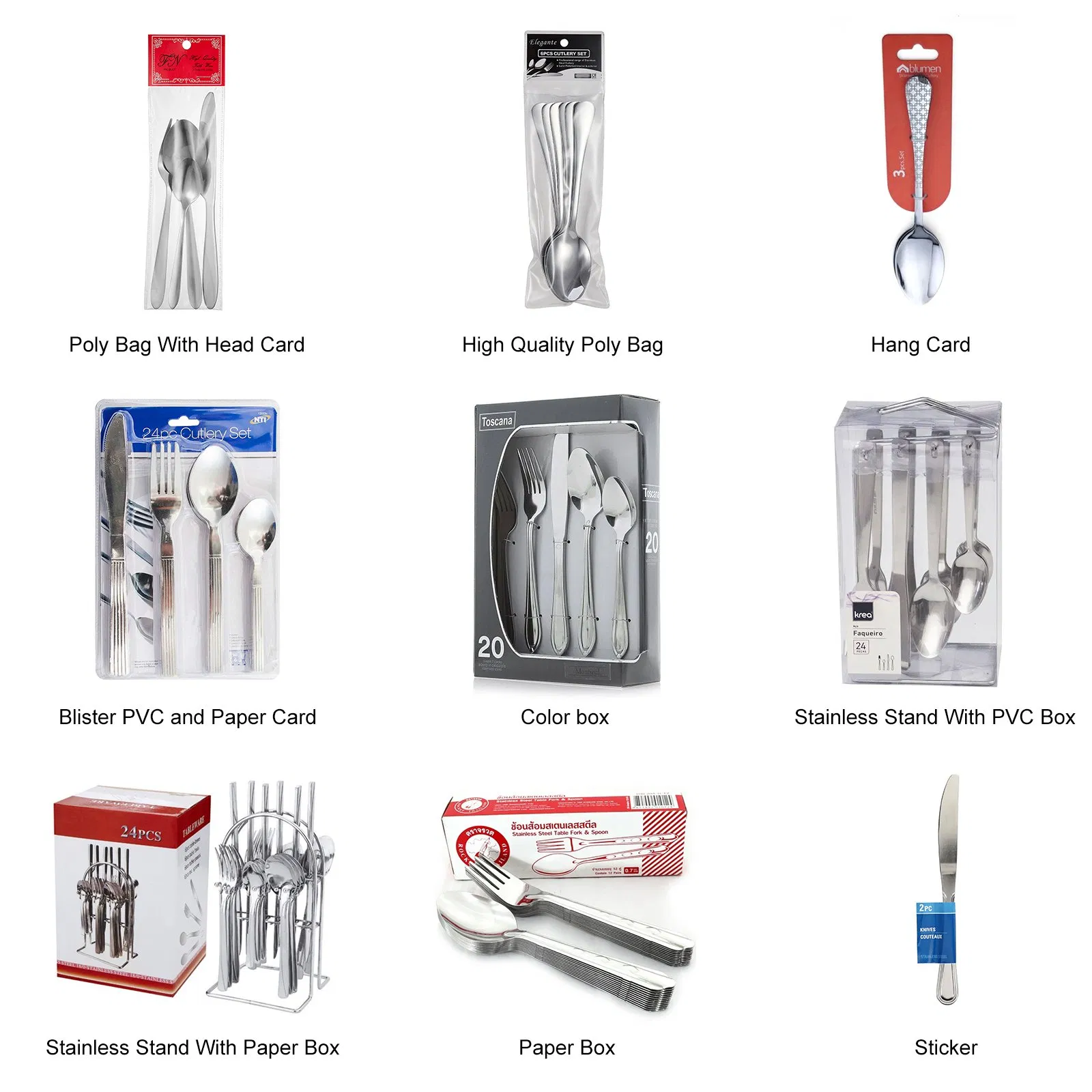 Cheap Price Tableware China Cutlery Set Factory Customized Flatware Wholesale Kitchenware Stainless Steel Dinnerware Silver and Gold Cutlery