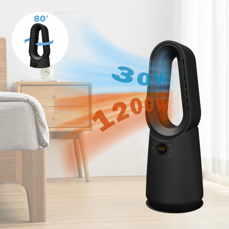 Hot Style Household Air Purifier Bladeless Fan Air Circulation Fan Hot and Cool Cooling Tower Fan Heater