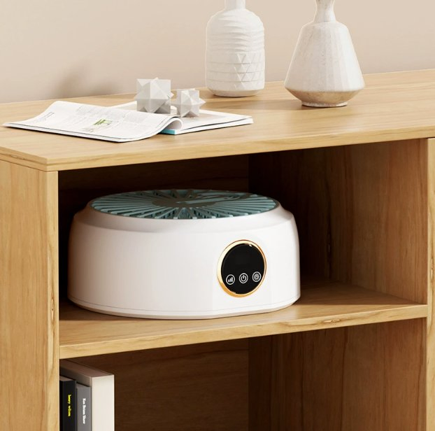 Ds-1082 Portable Clothes Dryer, Portable Dryer for Laundry, with Remote Control, Small Electric Dryer with Dryer Bag for Travel, Apartment, Home