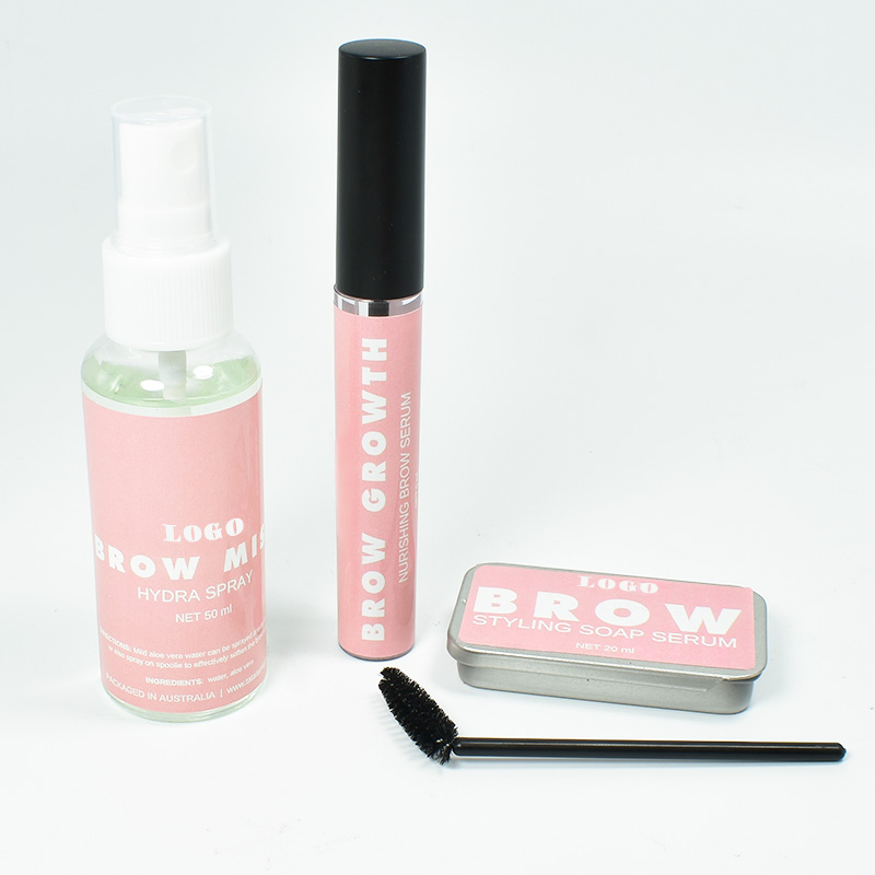 Brows Soap Kit with Aloe Mist Brow Growth Serum Eyebrow Styling Set