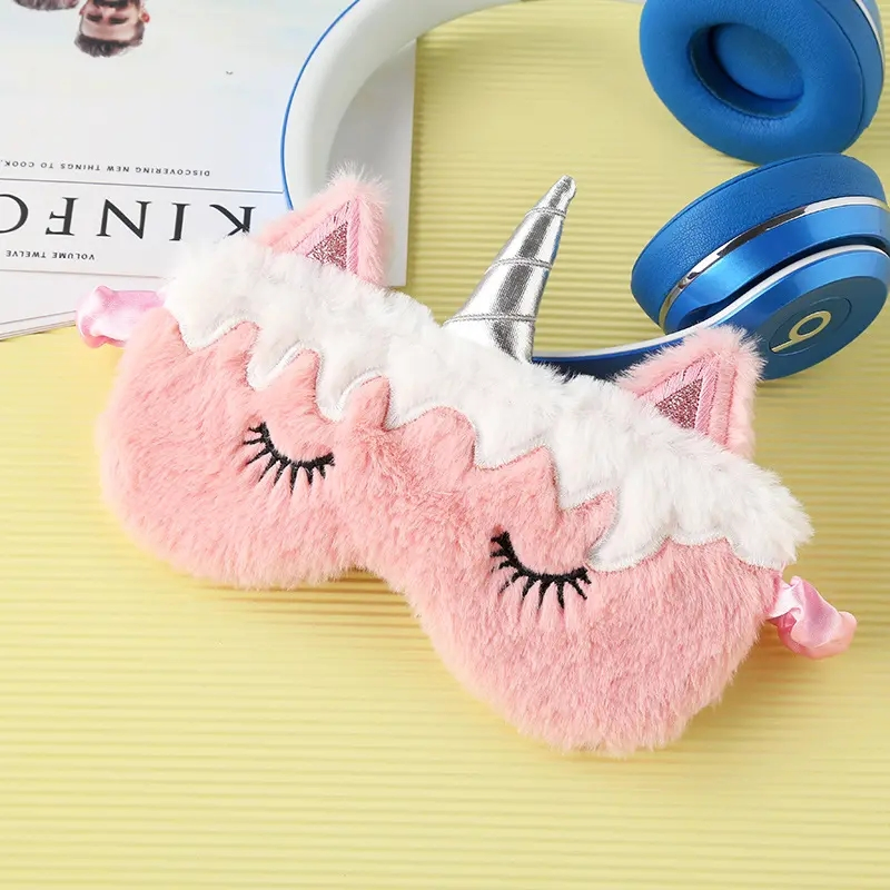 Korea Plush Eye Sleeping Animal Mask