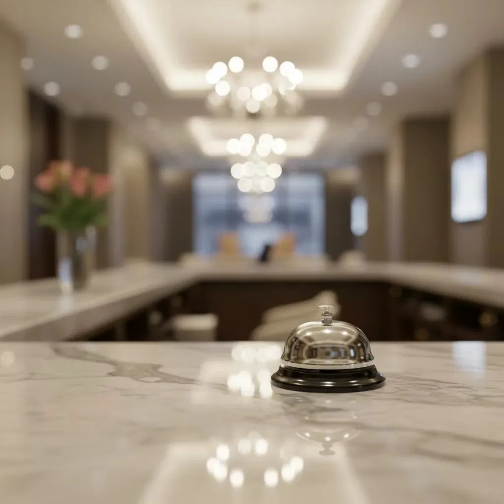 Desk Kitchen Hotel Counter Reception Bell Restaurant Bar Ringer Call Bell Service Ring Restaurant Call Bell