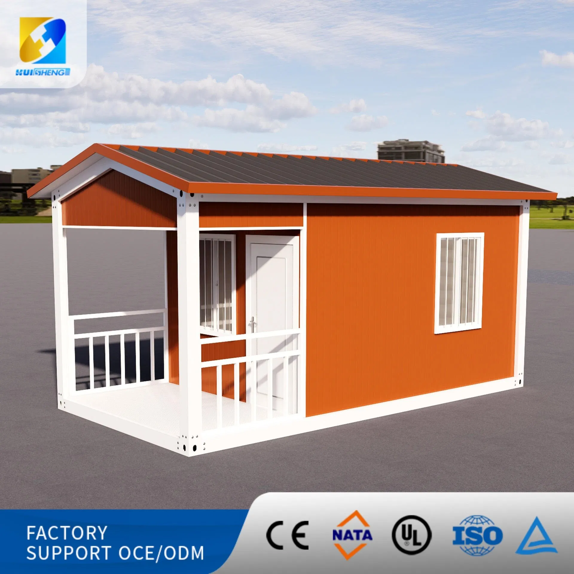 Custom Affordable Portable Folding Prefabricated Flat Pack Container House for Store Office Hotel