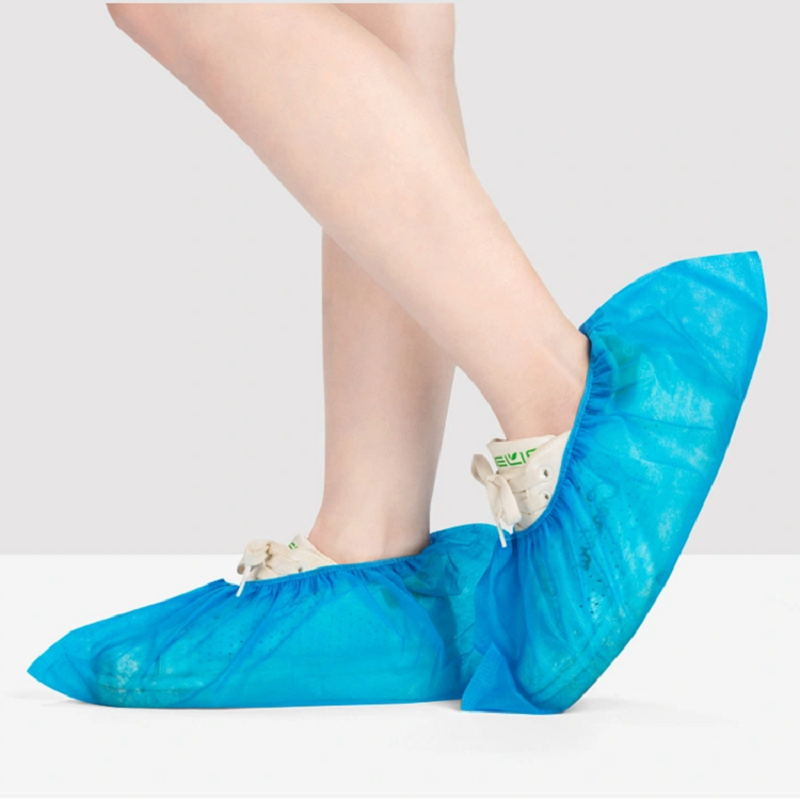 Elastic Industry Non-Slip Consumable Disposable SMS Shoe Cover