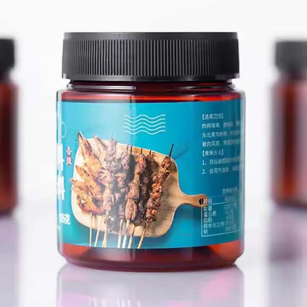 Peanut Butter Storage Jars Products Jar Custom Clear Pet Plastic Bottle Honey