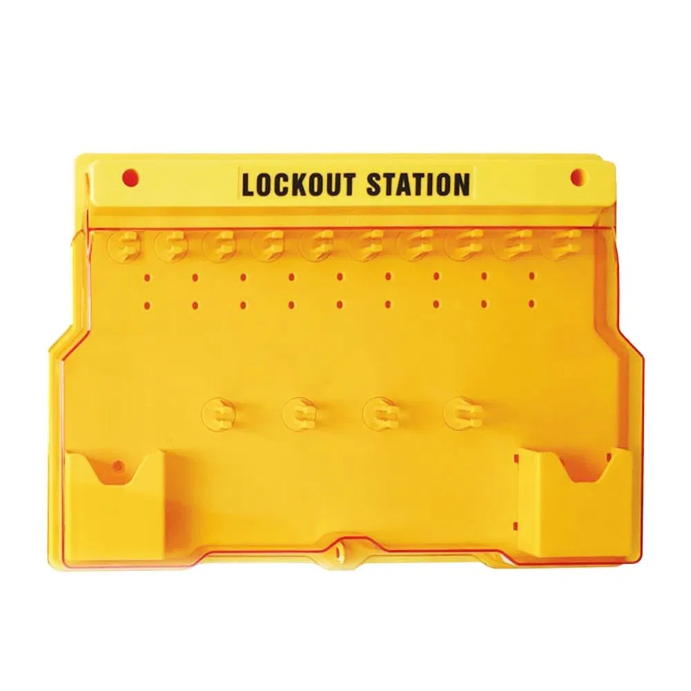 Comprehensive Plastic Lockout Station for Enhanced Safety Management