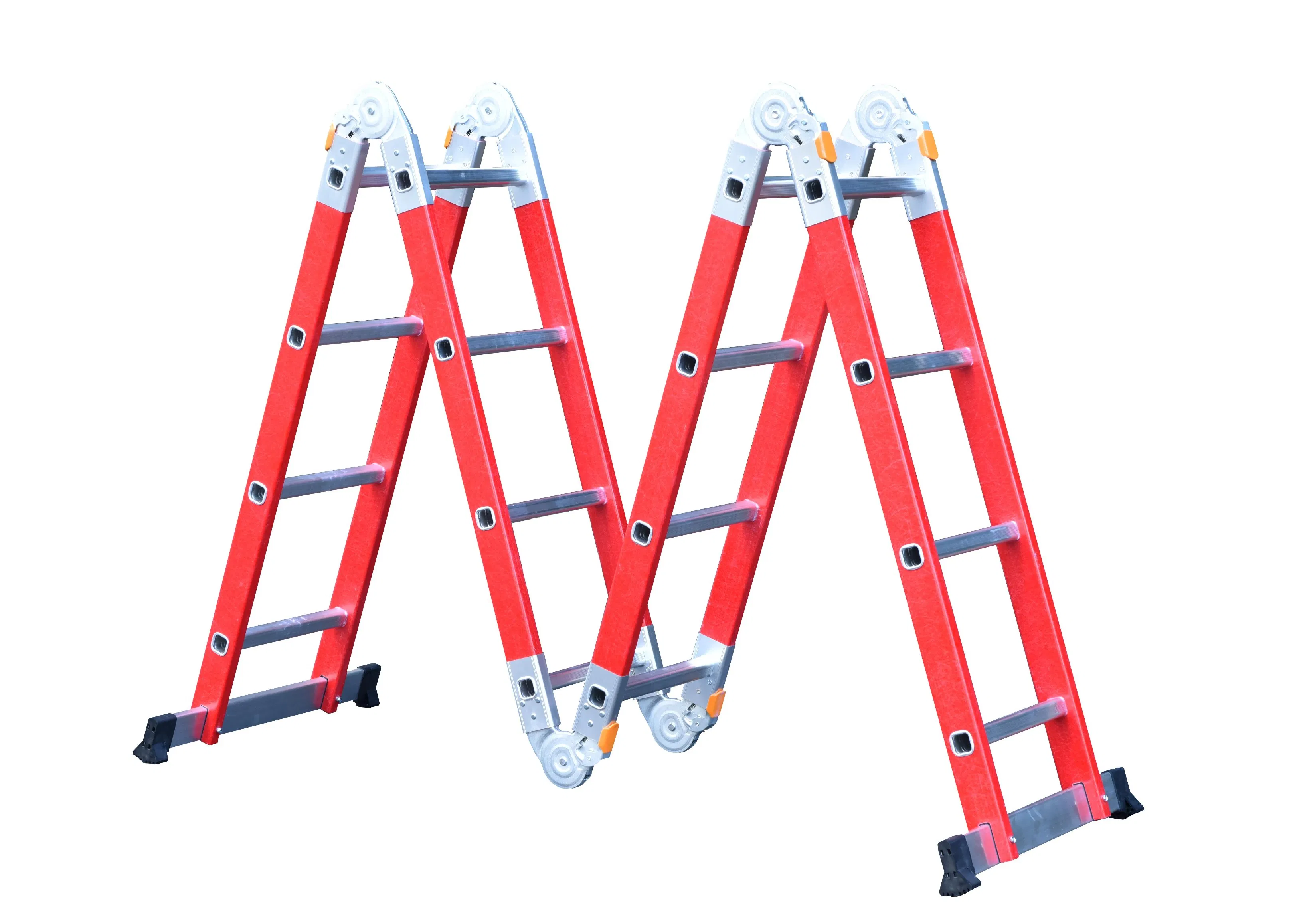 Fiberglass Multi-Purpose Hinge Step Folding Ladder
