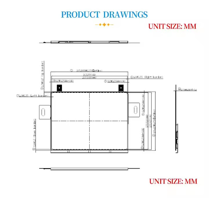 8-дюймовый AMOLED дисплей 2480x1860 MIPI с сенсором
