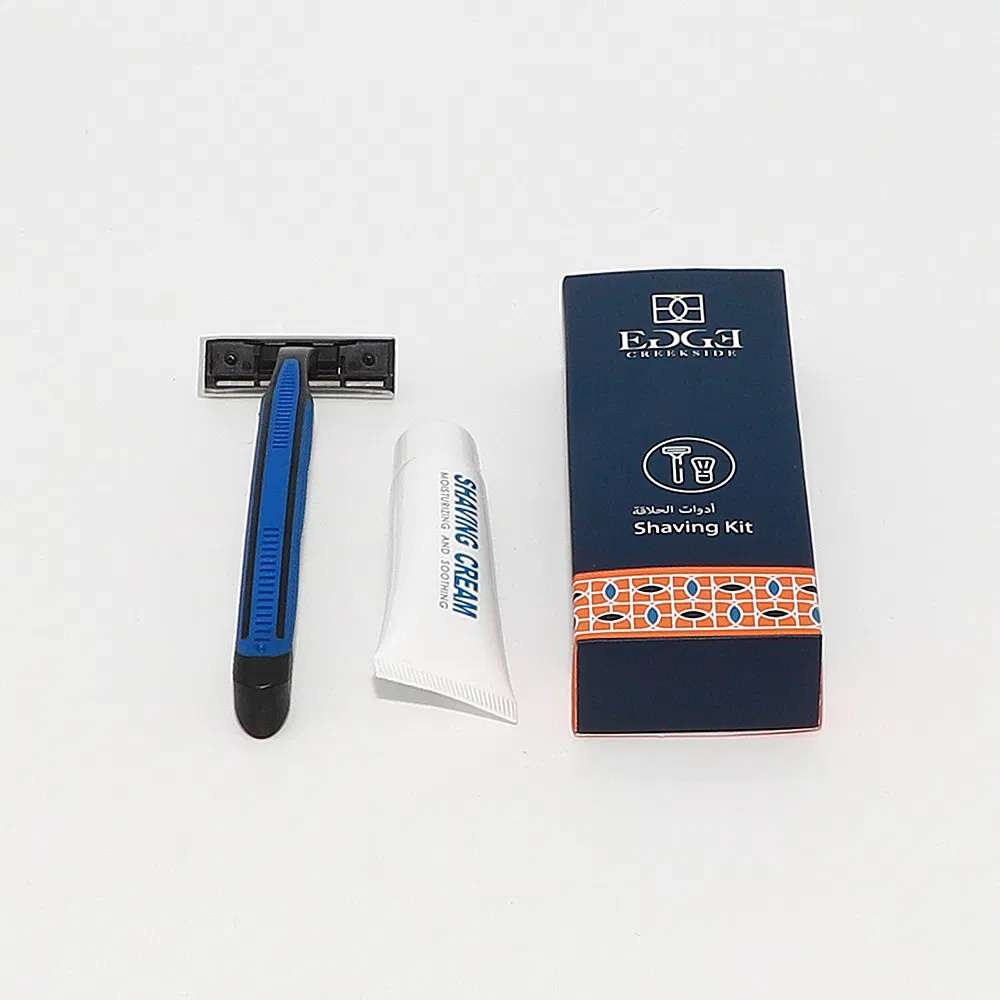 Hotel Amenities Wholesale Manufacturer Cheap Hotel Disposable Shaving Razor Kit