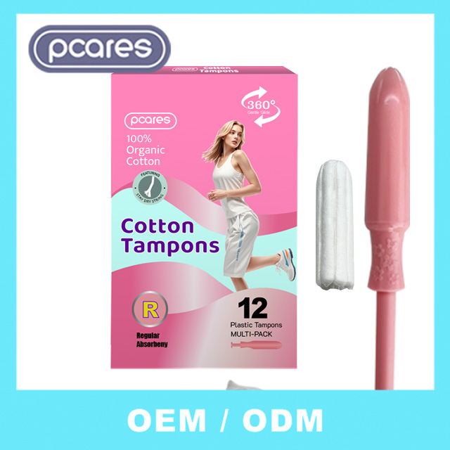 Organic Cotton Tampons with Applicator for Eco-Friendly Menstrual Care
