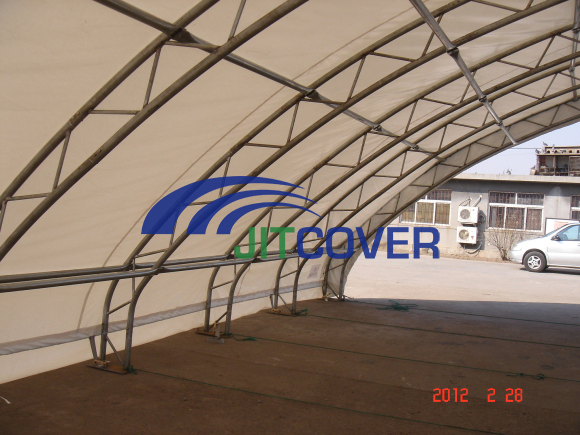 Carport Attached with Containers (JIT-406015C)
