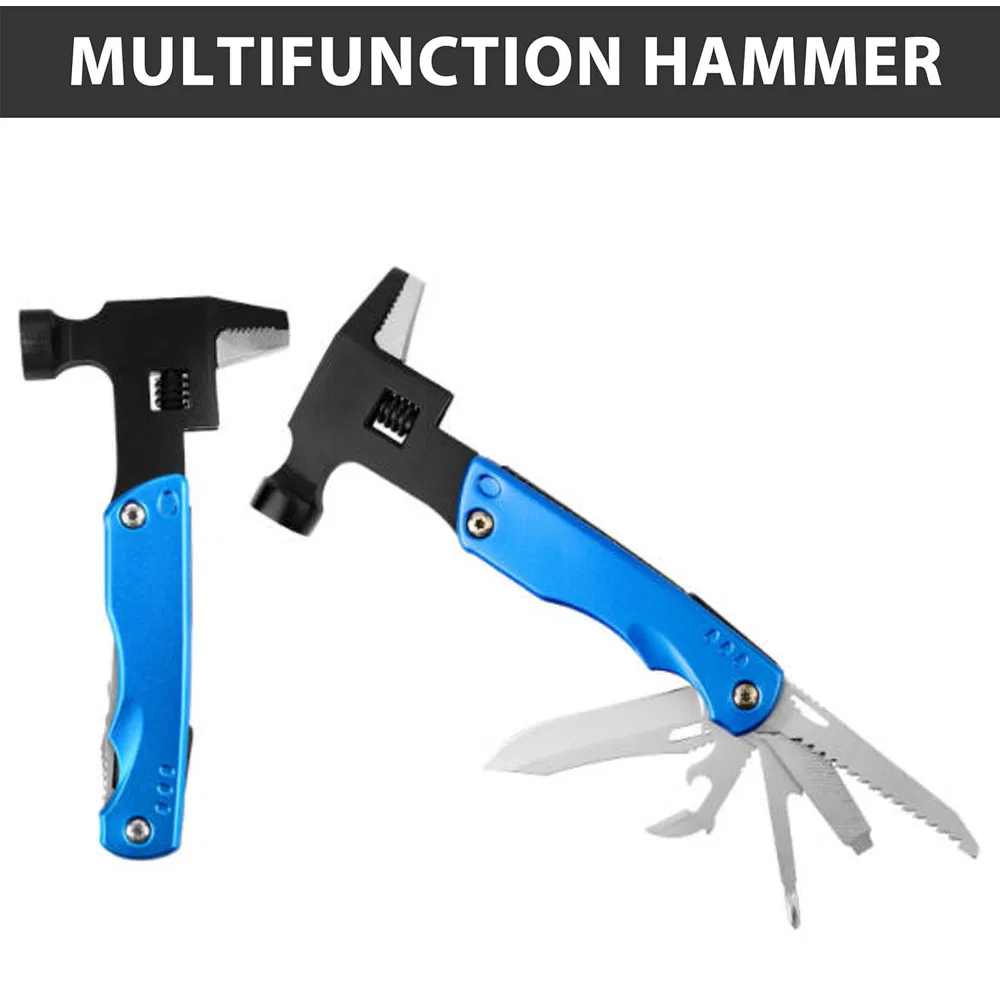 Молоток многофункциональный 14 в 1 для выживания
