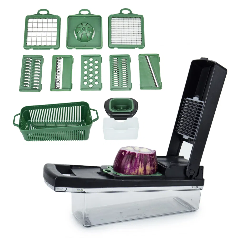 Овощерезка-слайсер с ножами из нержавеющей стали